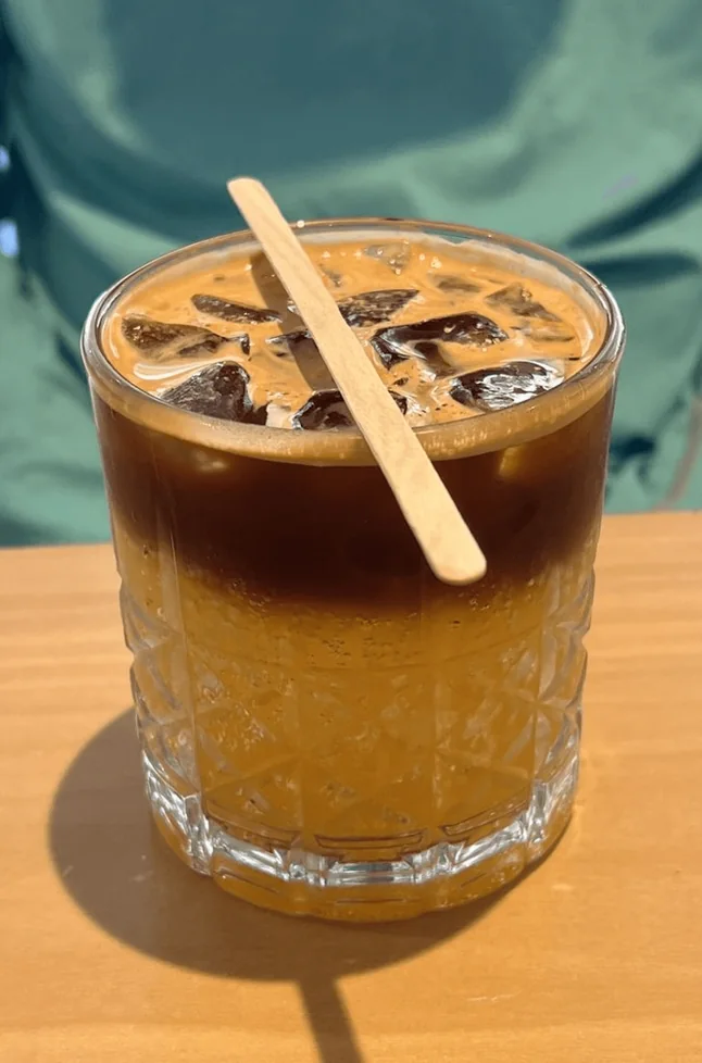 Iced espresso drink